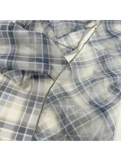 Scarvii - Simple Checked Decorative Scarf