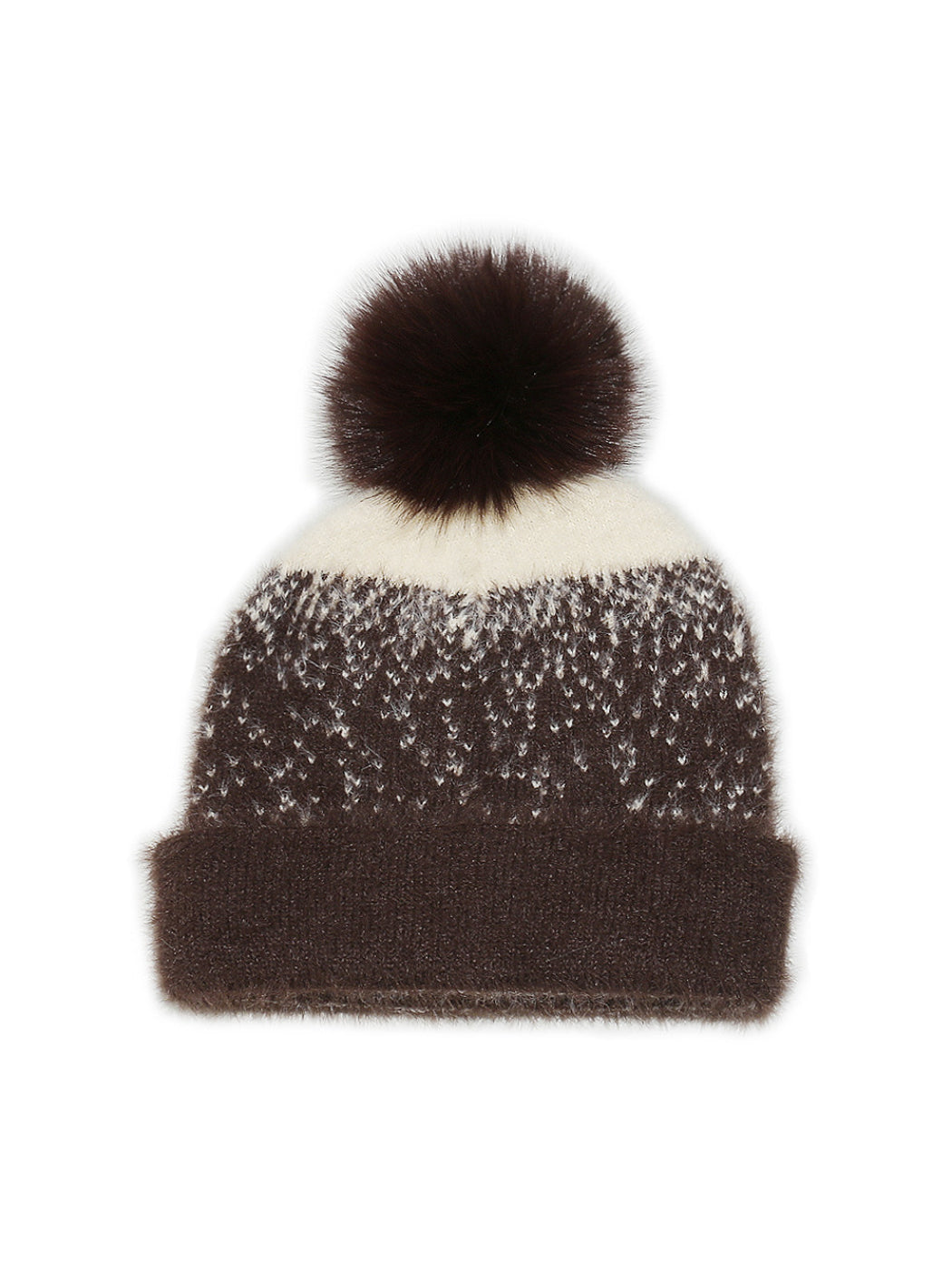 Haila Shiny Yarn Pom Pom Beanie