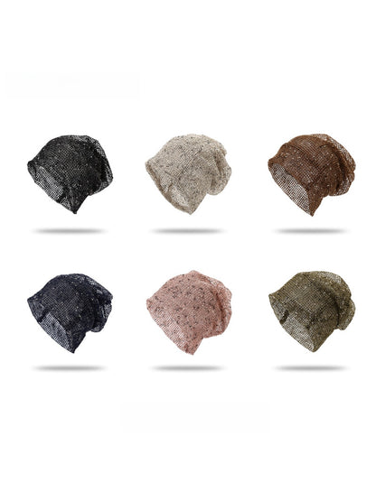 Haila - Round Crown Foldable Casual Hat