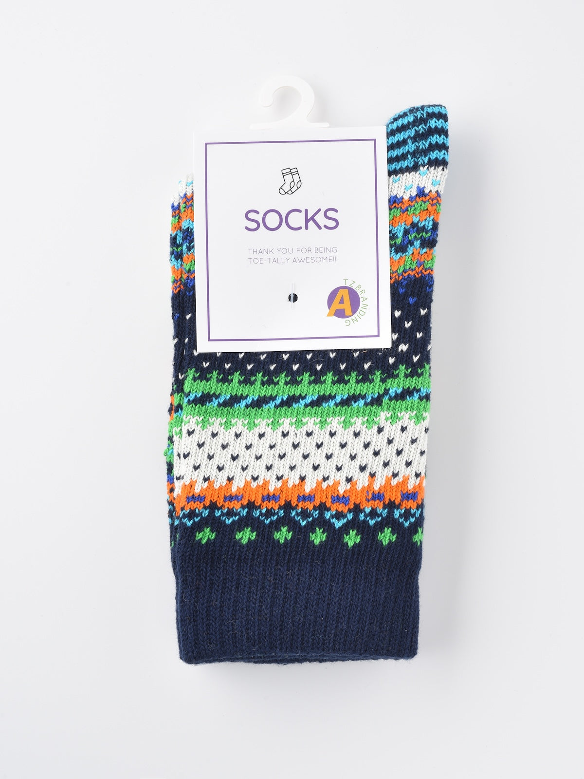 Rufia - Retro Checkered Knit Crew Socks for Winter