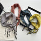Scarvii - Plaid Diamond Pattern Scarf Headband