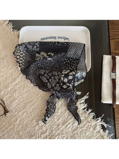 Scarvii - Patchwork Paisley Printed Neck Styling Scarf