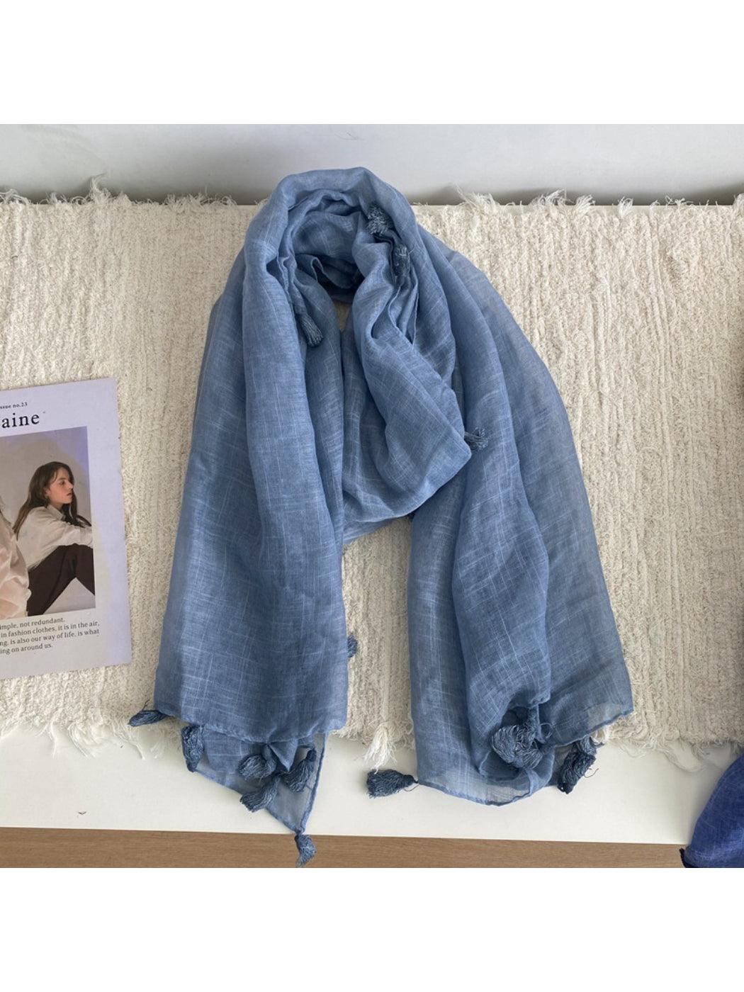 Scarvii Lightweight Solid Colour Scarf