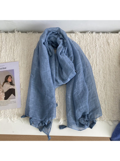 Scarvii Lightweight Solid Colour Scarf