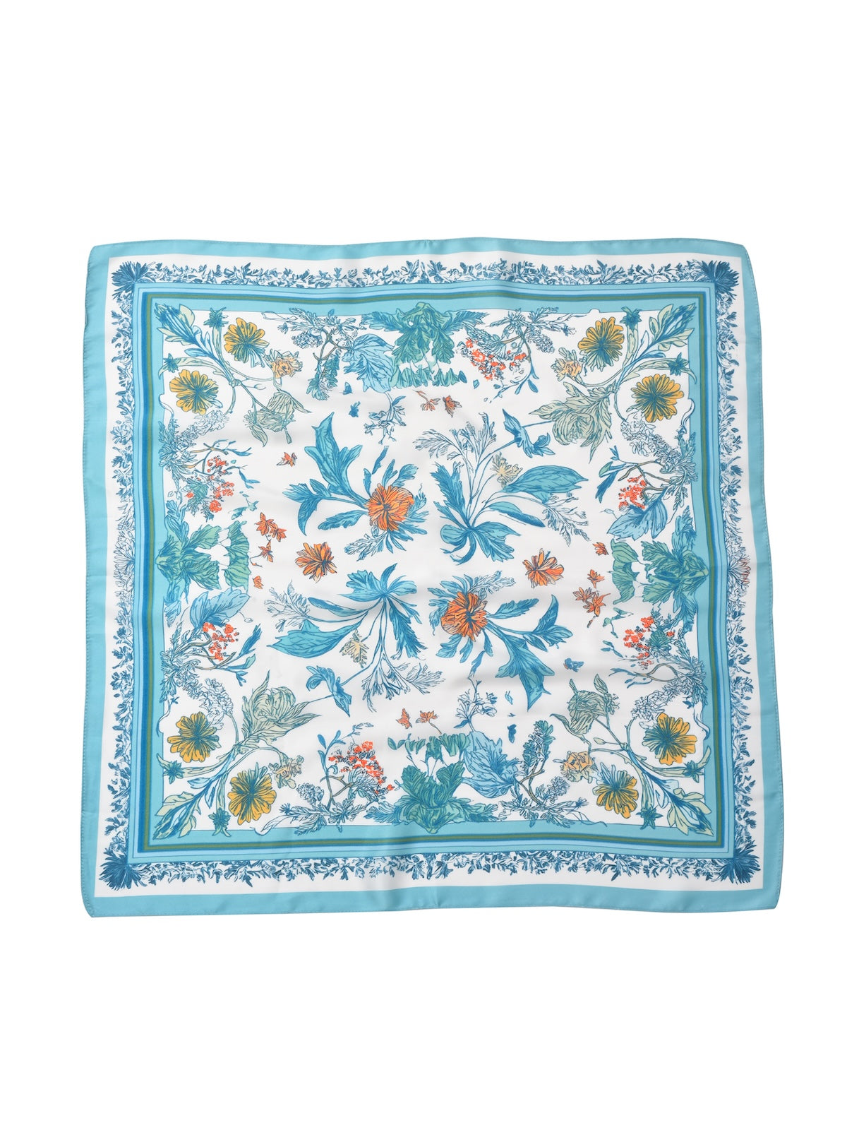 Scarvii - Timeless Floral Square Scarf