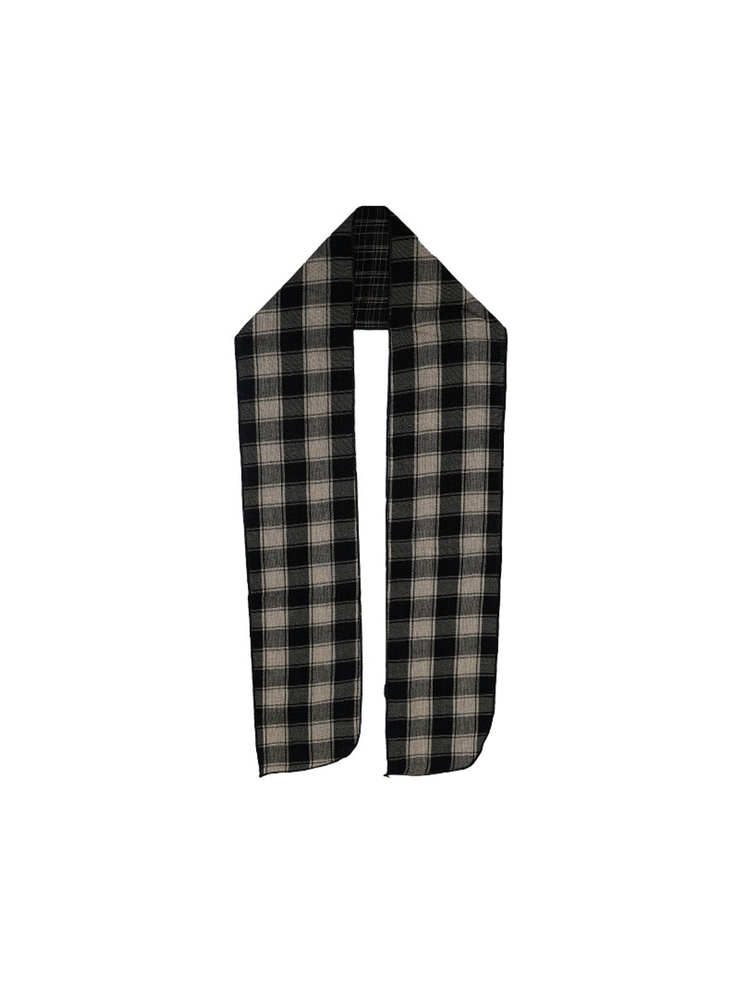 Scarvii - Vintage Plaid Check Pattern Long Scarf