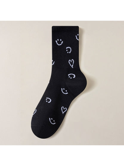 Rufia - Smiley Face Stripe Crew Socks product image 6