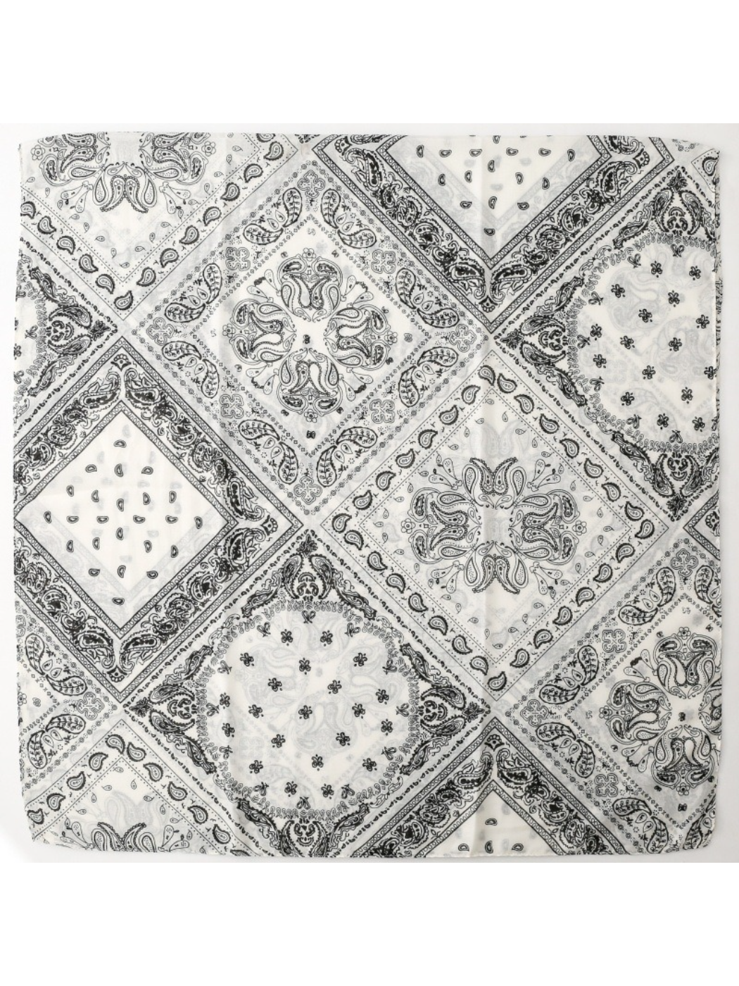 Scarvii - Paisley Patchwork Lightweight Wrap Scarf