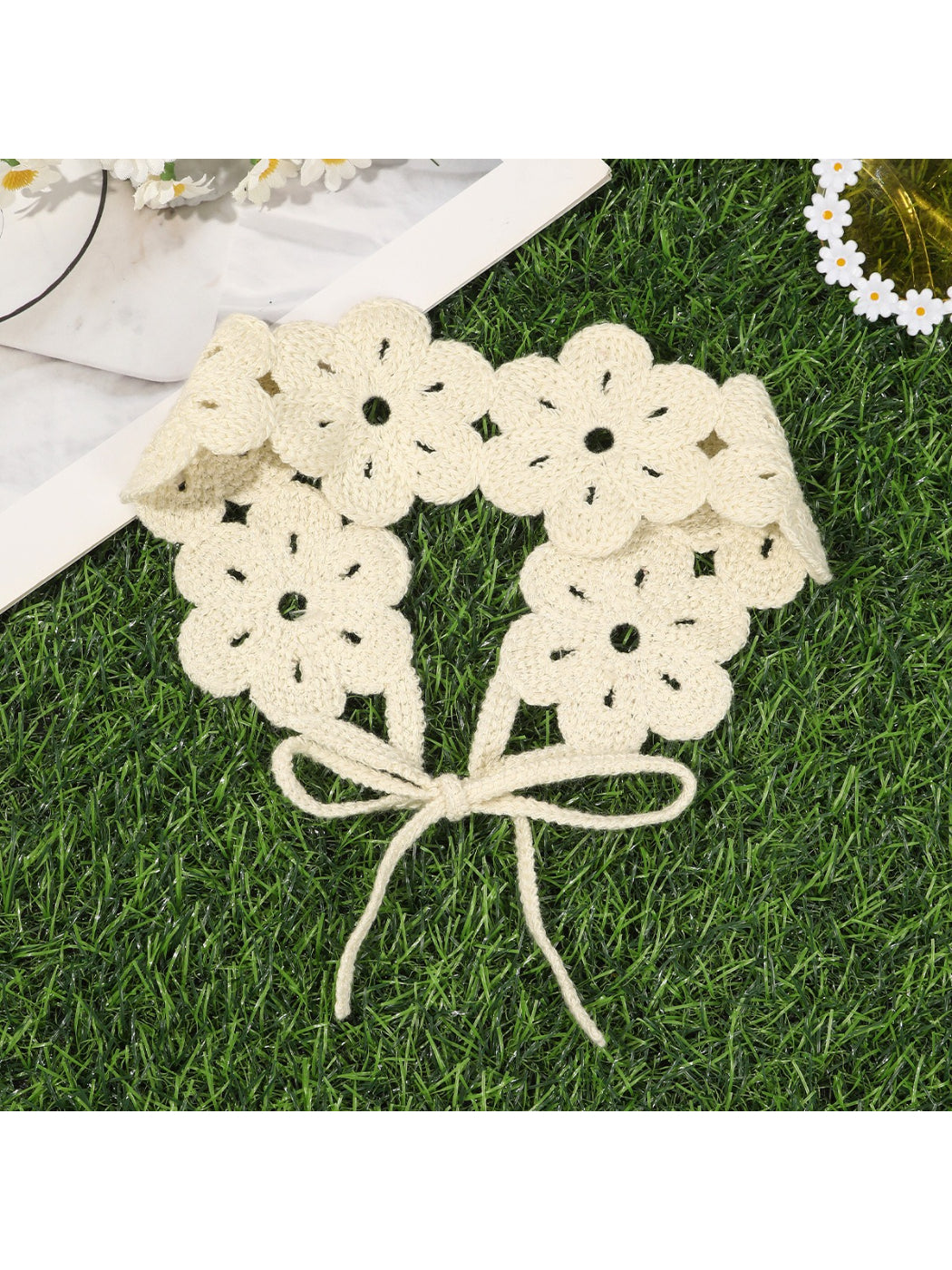 Scarvii Boho Crochet Flower Headband