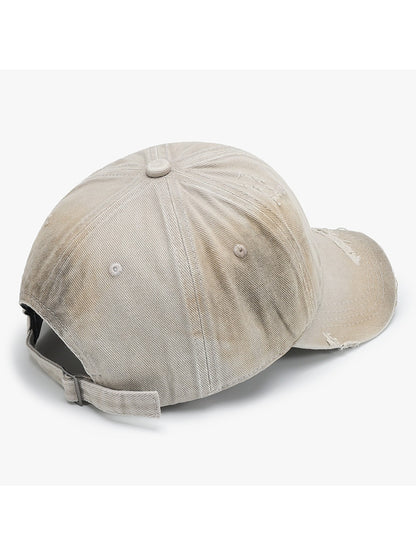 Haila - Solid Color Round Crown Everyday Baseball Cap
