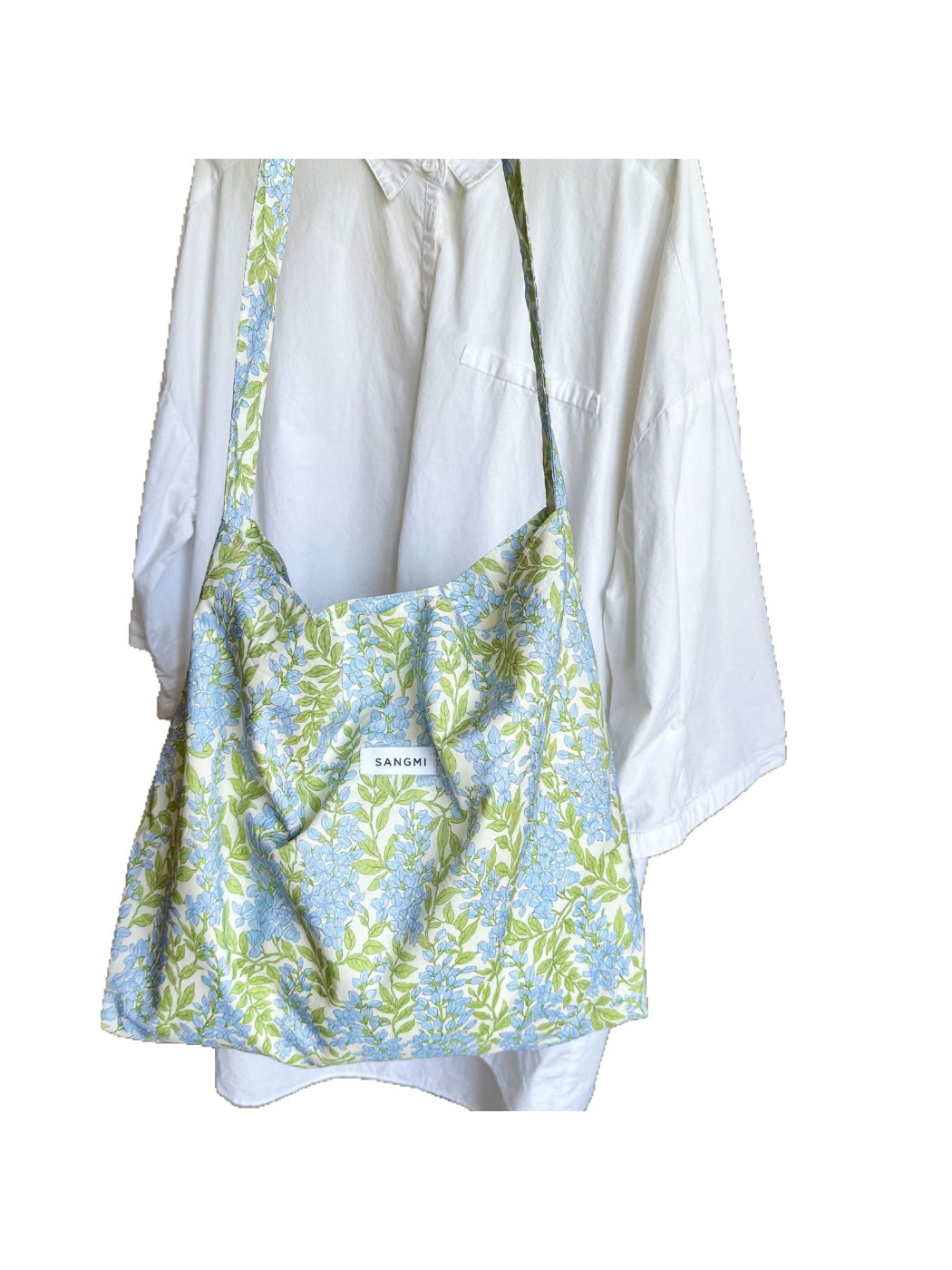 Cosbai - Vintage Floral Slouchy Bag