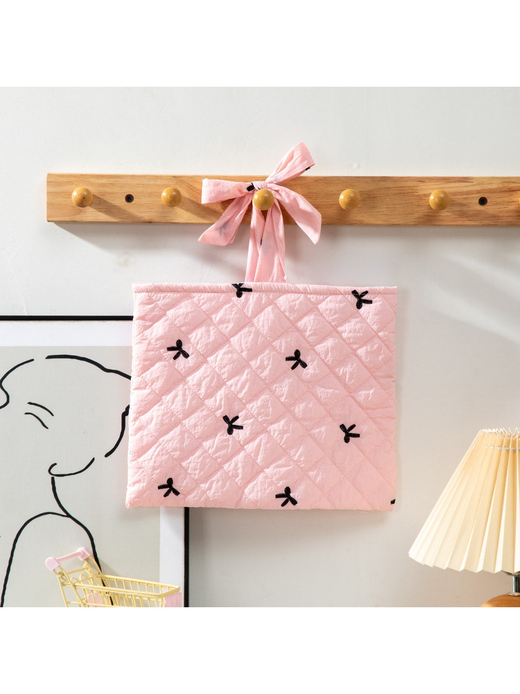 Cosbai - Elegant Colorful Quilted Zip Pouch