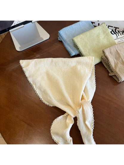 Scarvii - Nordic Solid Textured Triangle Bandana