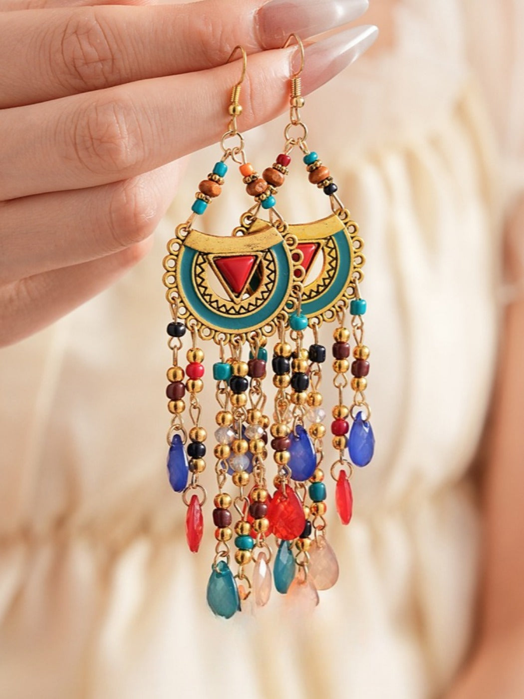 Earwish - Boho Vintage Teardrop Earrings