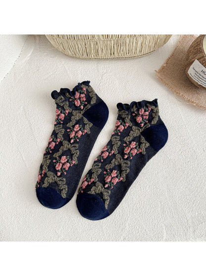 Rufia - Lace Floral Low Cut Socks product image 5