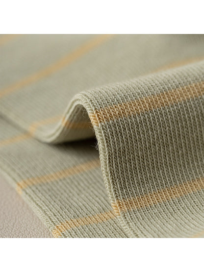 Rufia - Women's Striped Mid-Calf Socks