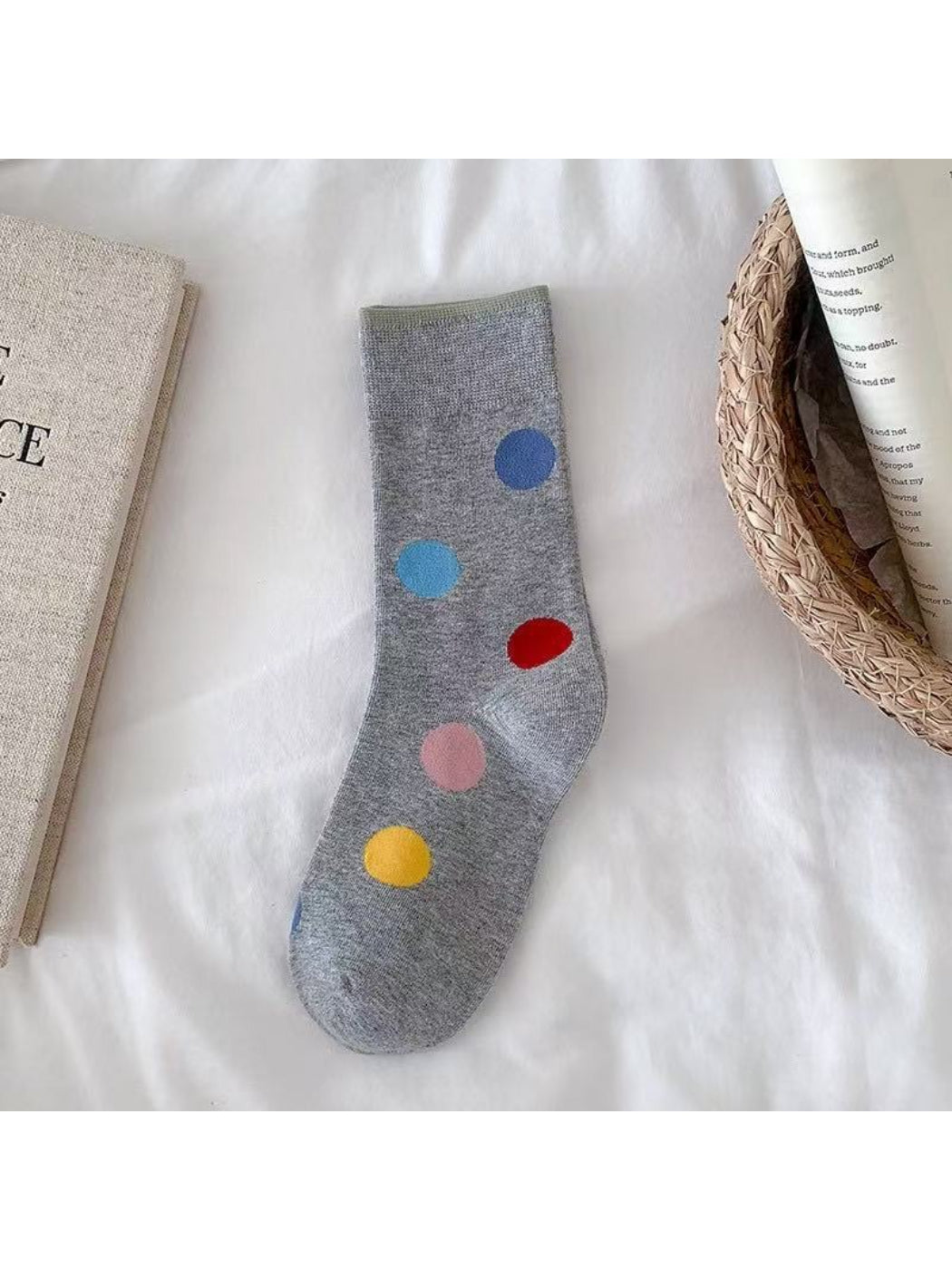 Rufia - Colorful Polka Dot Crew Socks product image 5