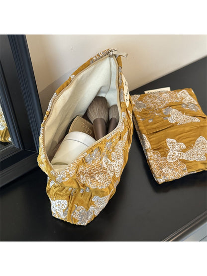 Cosbai Butterfly Floral Cosmetic Bag product image