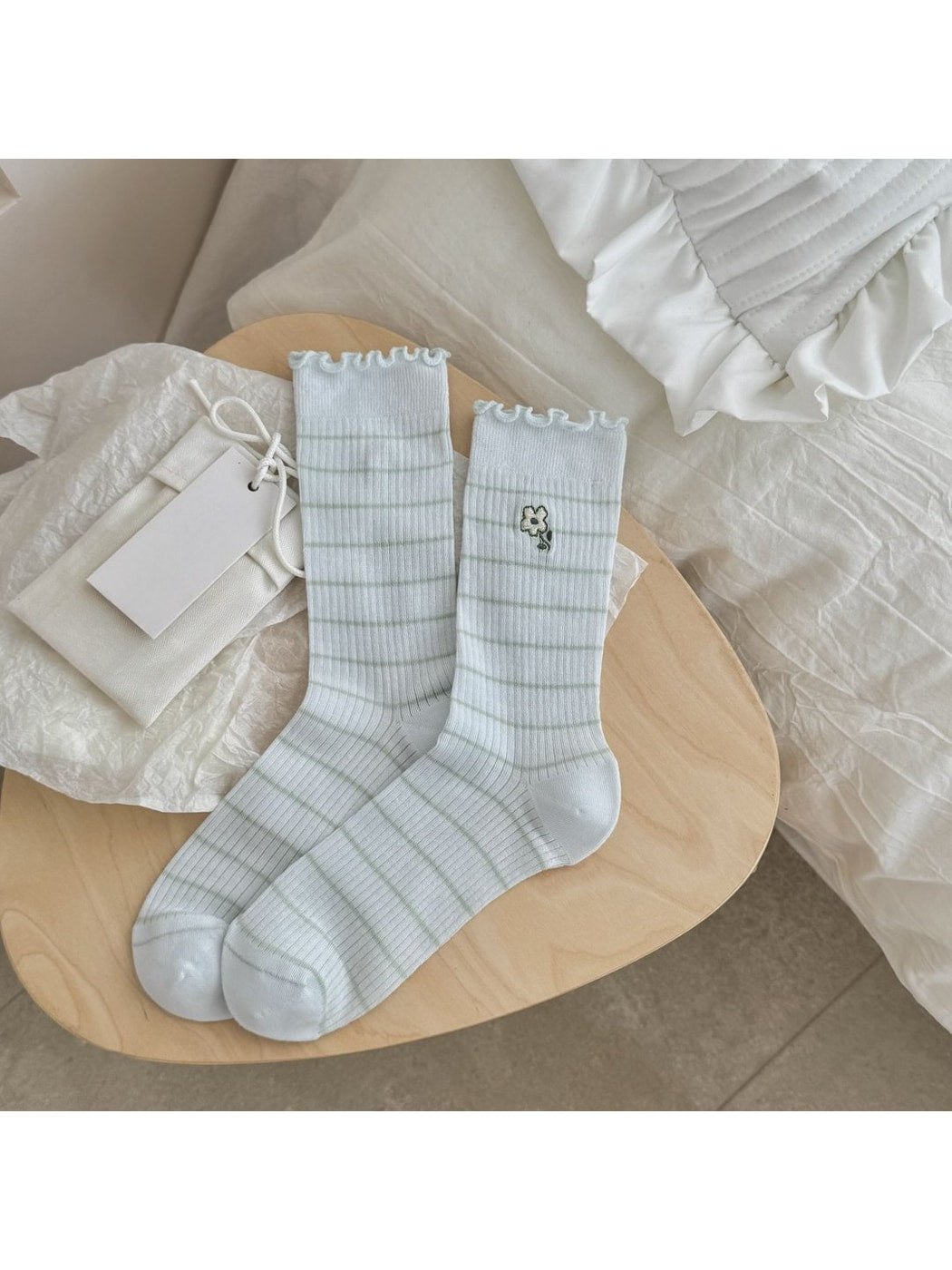 Rufia - Simple Daily Wear Women's Crew Socks
