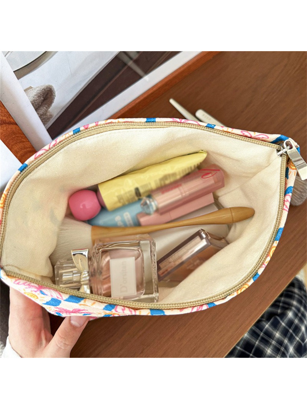 Cosbai Tropical Palm Cosmetic Bag product image