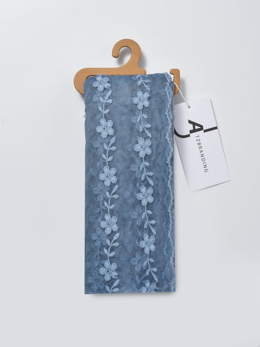Scarvii - Spring Embroidered Layer Scarf