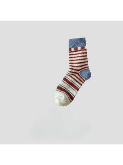 Rufia - Cozy Animal Pattern Crew Socks