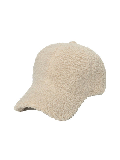 Haila Fuzzy Fleece Baseball Cap
