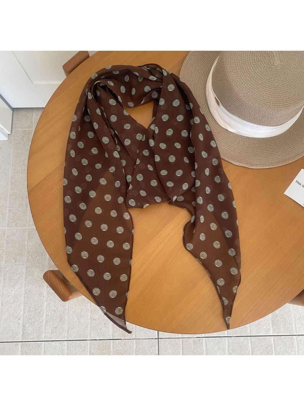 Scarvii Soft Polka Dot Everyday Scarf