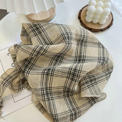Scarvii - Plaid Triangle Headband