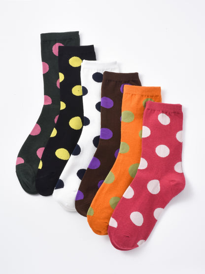 Rufia - Polka Dot Colorful Socks