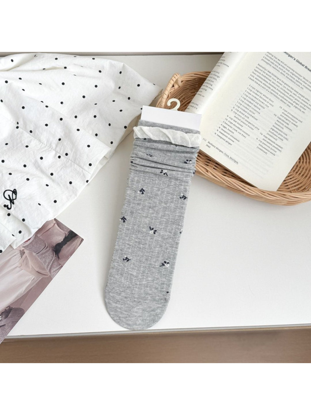 Rufia - Ruffle Slouch Crew Socks product image 4