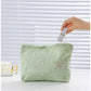 Cosbai - Floral Jacquard Handheld Women's Makeup Bag