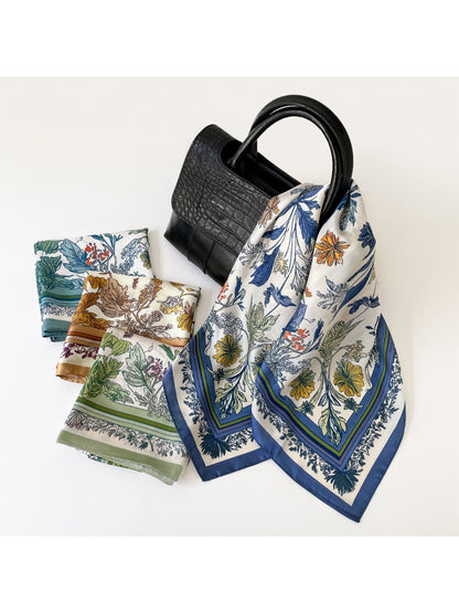 Scarvii - Timeless Floral Square Scarf