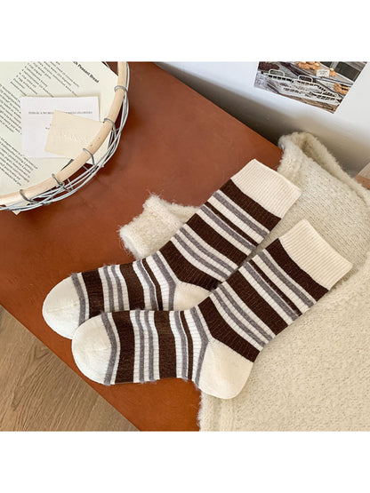 Rufia - Soft Stripe Crew Socks
