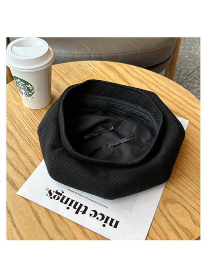 Haila - Minimal Soft Textured Classic Beret