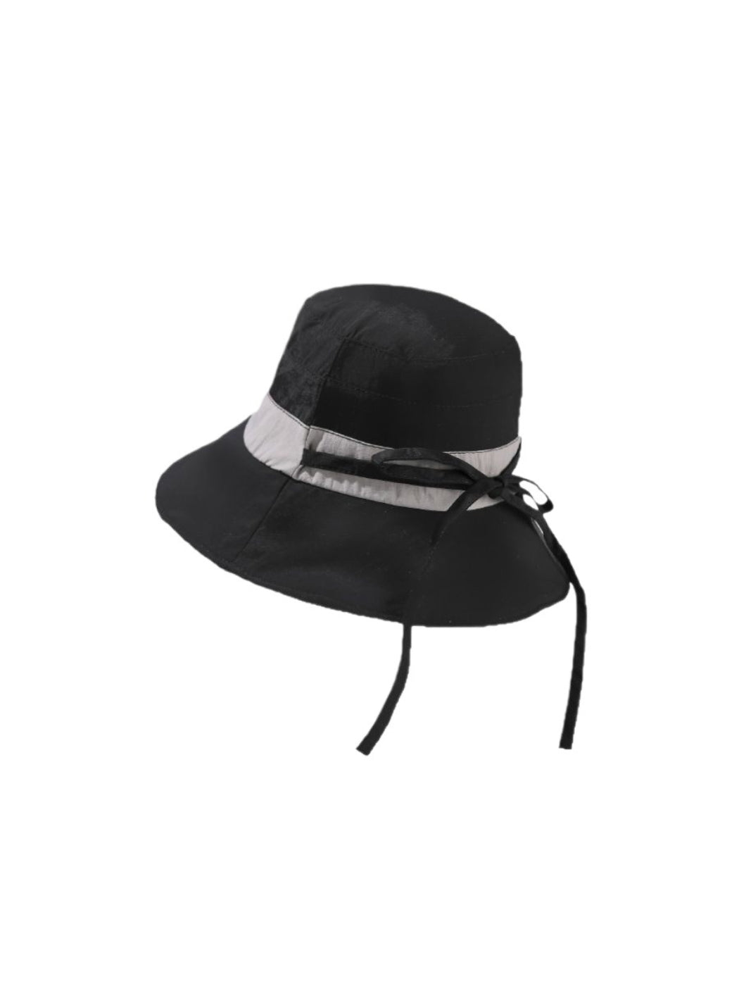Haila bucket hat styled with casual summer outfit on a model
