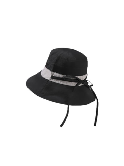 Haila bucket hat styled with casual summer outfit on a model