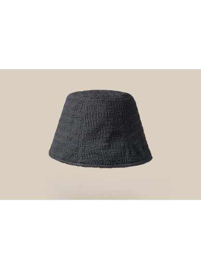 Haila - Soft Textured Minimal Bucket Hat