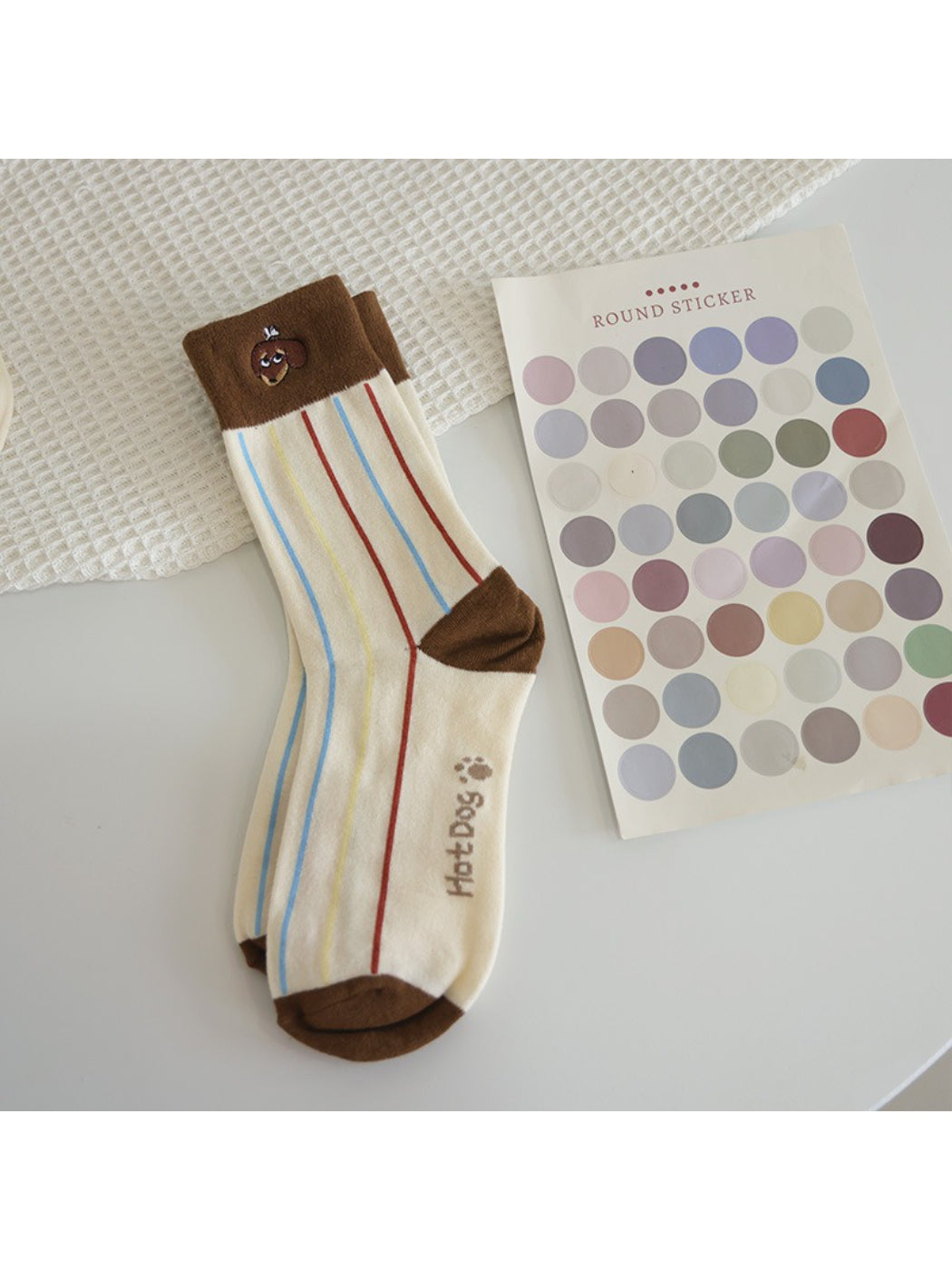 Rufia - Cute Dachshund Crew Socks product image 6