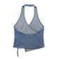 Vesty - Denim Halter Neck Top - Summer Chic