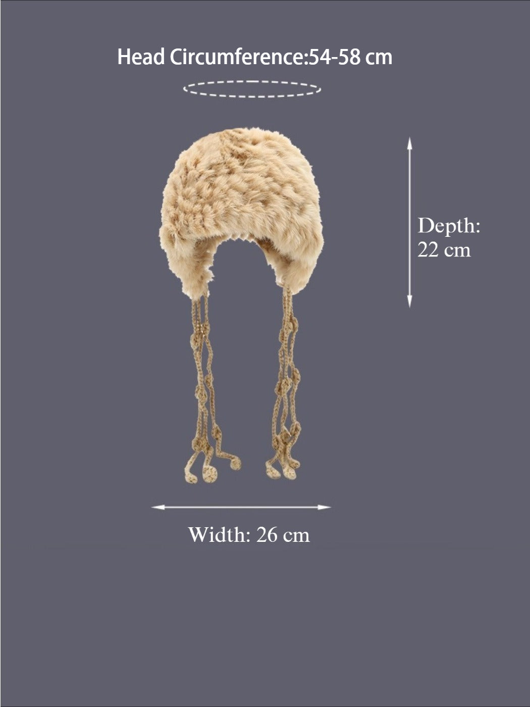 Haila – Fuzzy Earflap Winter Hat