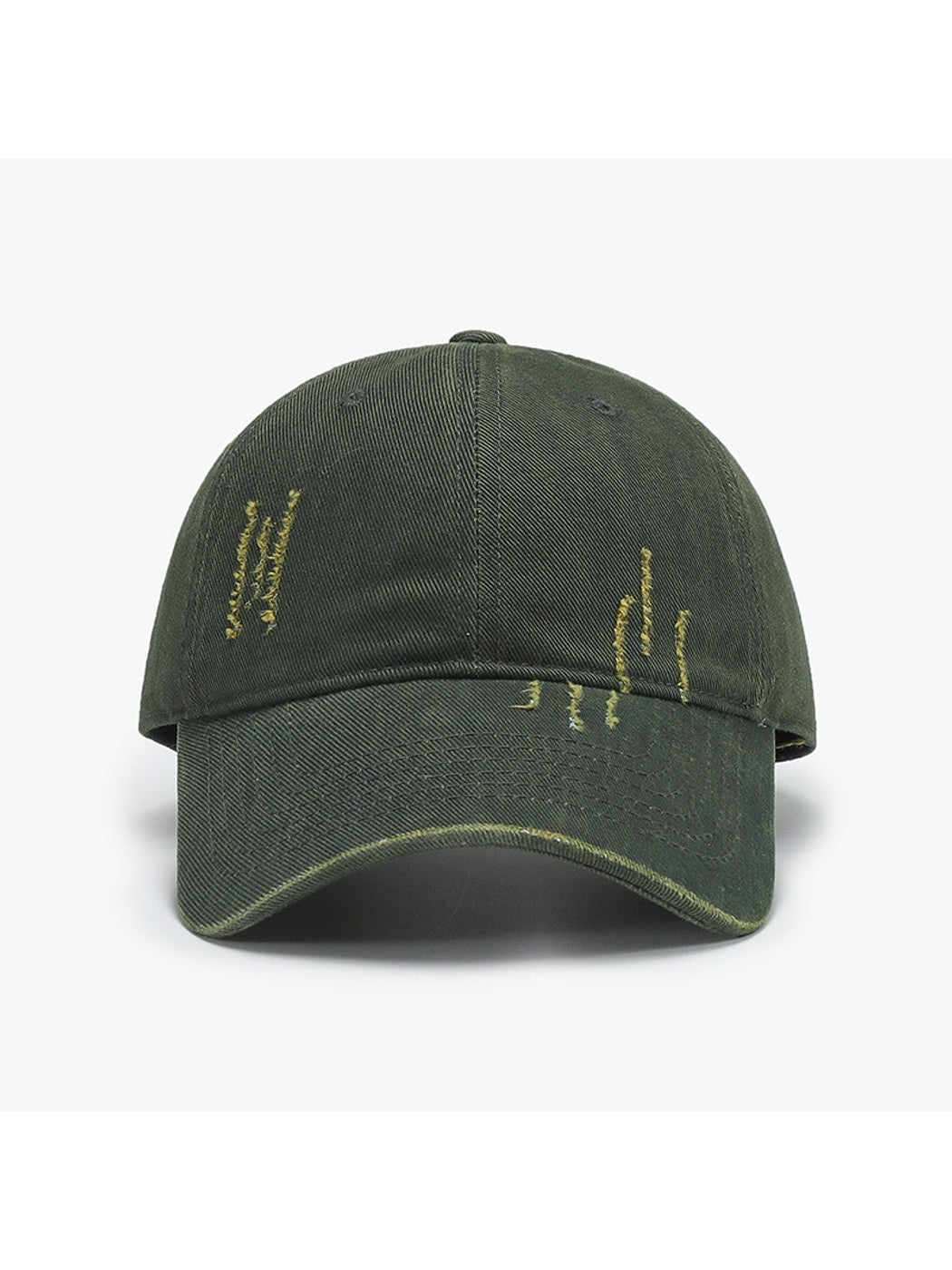 Haila - Soft Top Curved Brim Adjustable Baseball Cap