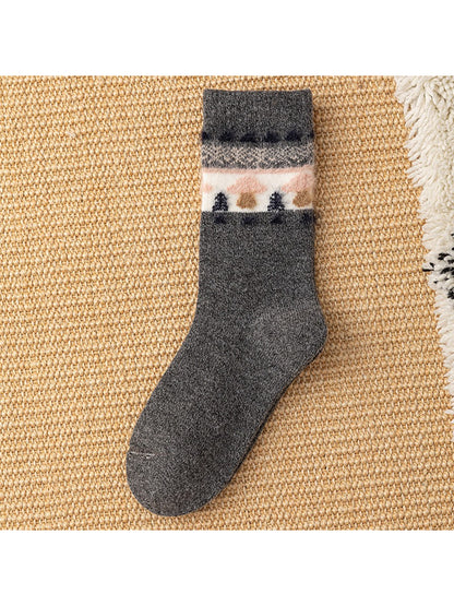 Rufia - Mushroom Pattern Knit Crew Socks product image 9