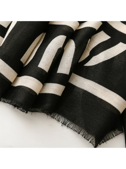 Scarvii - Graphic Stripe Pattern Everyday Scarf