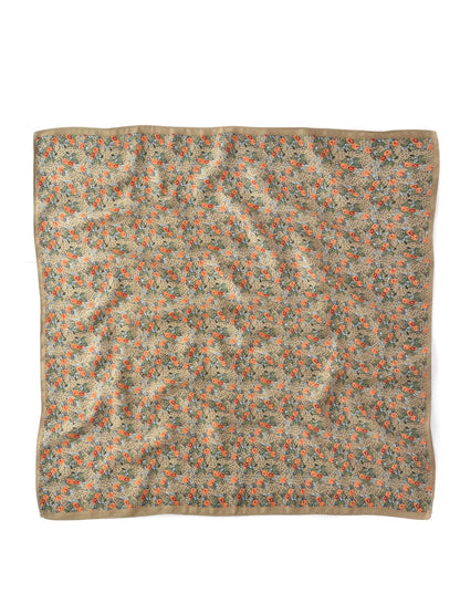 Scarvii - Vintage Floral Square Scarf