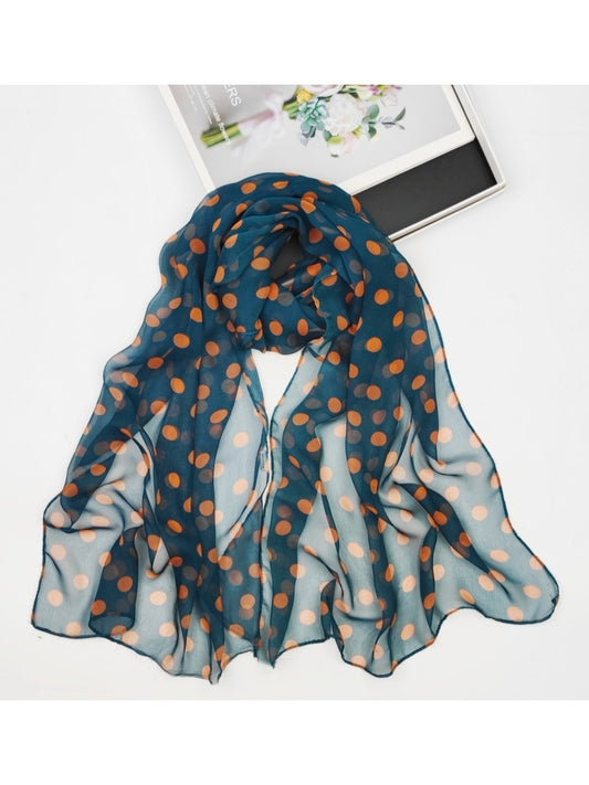 Scarvii - Polka Dot Scarf -  Classic & Versatile