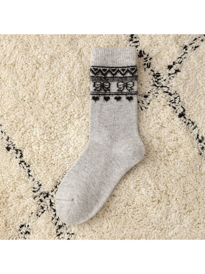 Rufia - Nordic Fair Pattern Warm Crew Socks product image 9