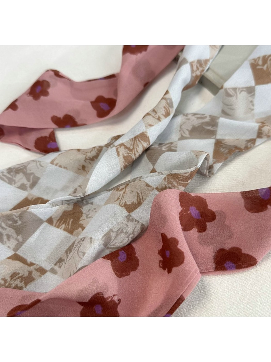 Scarvii - Boho Print Skinny Scarf