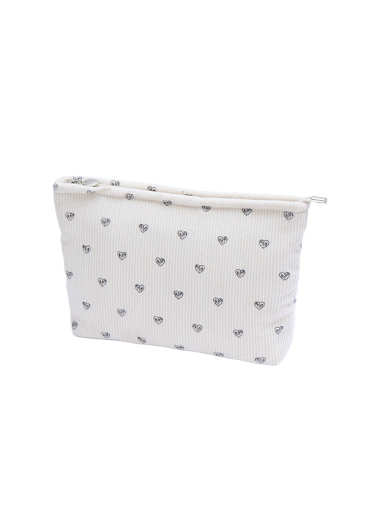 Cosbai - Lightweight Heart Makeup Pouch