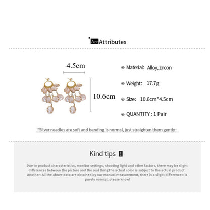 Earwish - Pink Shell Dreamcatcher Earrings - Dreamy & Chic